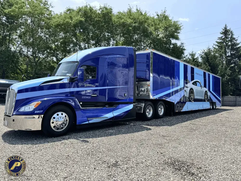 New wrap for Porche truck