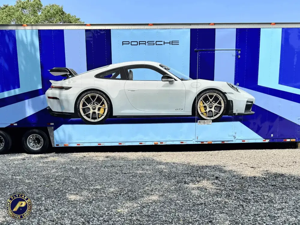 New wrap for Porche truck
